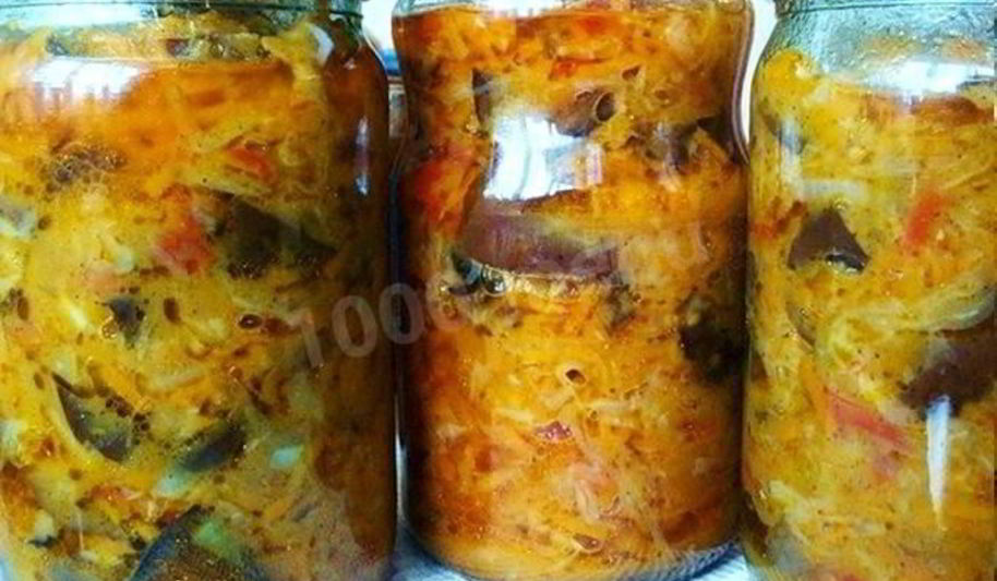 Рецепт заготовки грибной солянка на зиму
