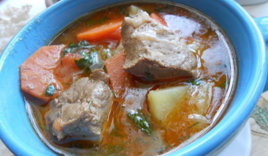 Рецепт супа айнтопф с печенью