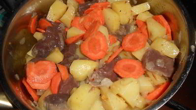 суп айнтопф с печенью