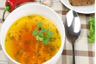 Суп из индейки