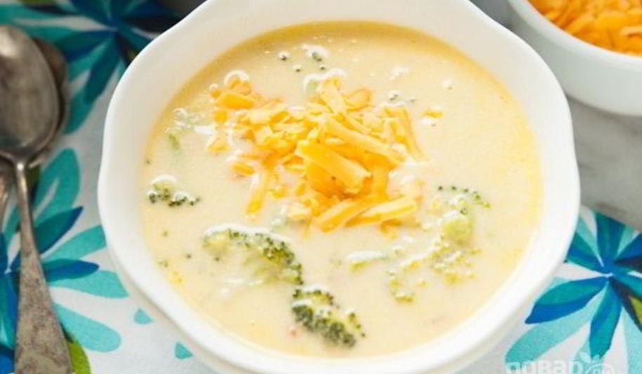 Рецепт супа из капусты брокколи