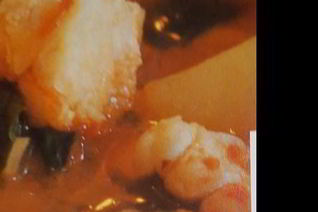 Суп из Хека с помидорами