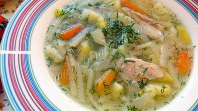 суп из кольраби