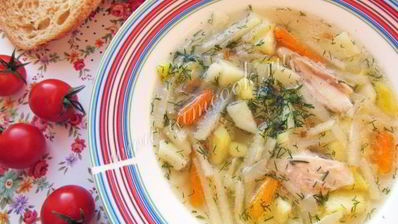 суп из кольраби