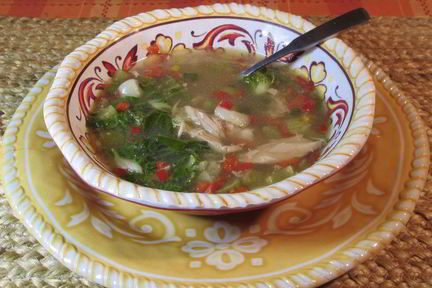 Суп из крыла индейки