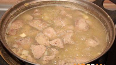 суп из куриной печени