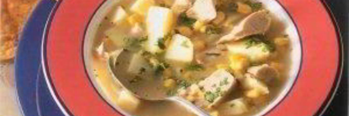 Суп из курицы по-римски