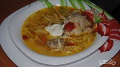 суп из лапши