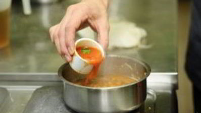 суп из лисичек с фасолью