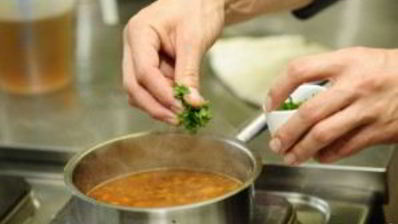 суп из лисичек с фасолью