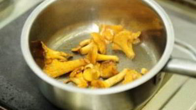 суп из лисичек с фасолью