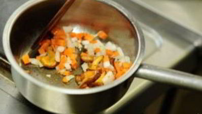 суп из лисичек с фасолью