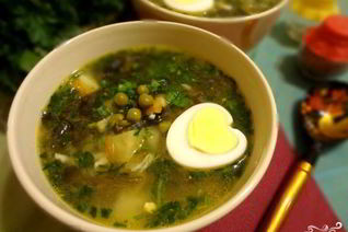 Суп из морской капусты