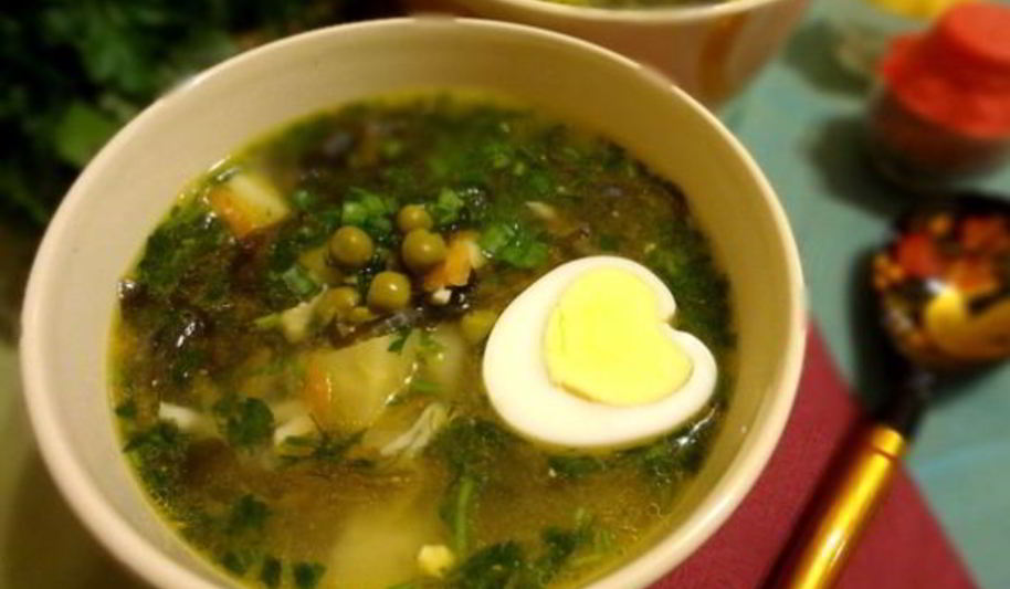 Рецепт супа из морской капусты