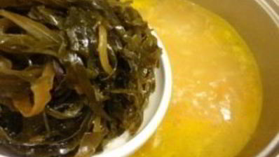 суп из морской капусты