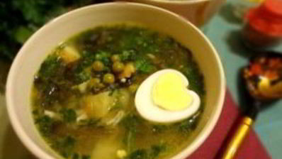 суп из морской капусты