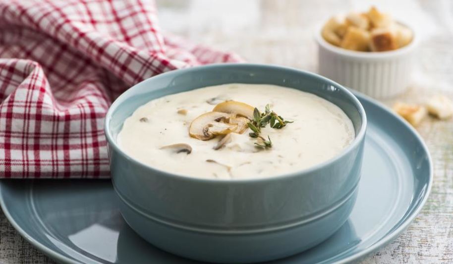 Рецепт супа из шампиньонов со сливками