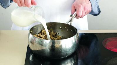 суп из шампиньонов со сливками