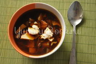 Суп из шиитаке