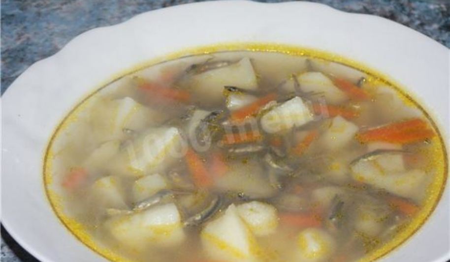 Рецепт супа из снетков