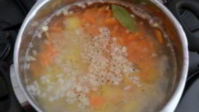 суп картофельный с мясом