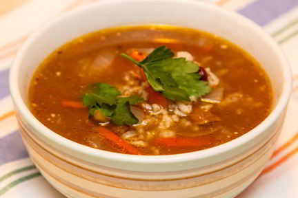 Грузинский суп харчо