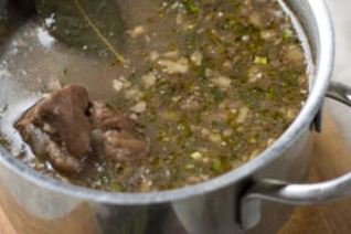 Харчо с грецкими орехами