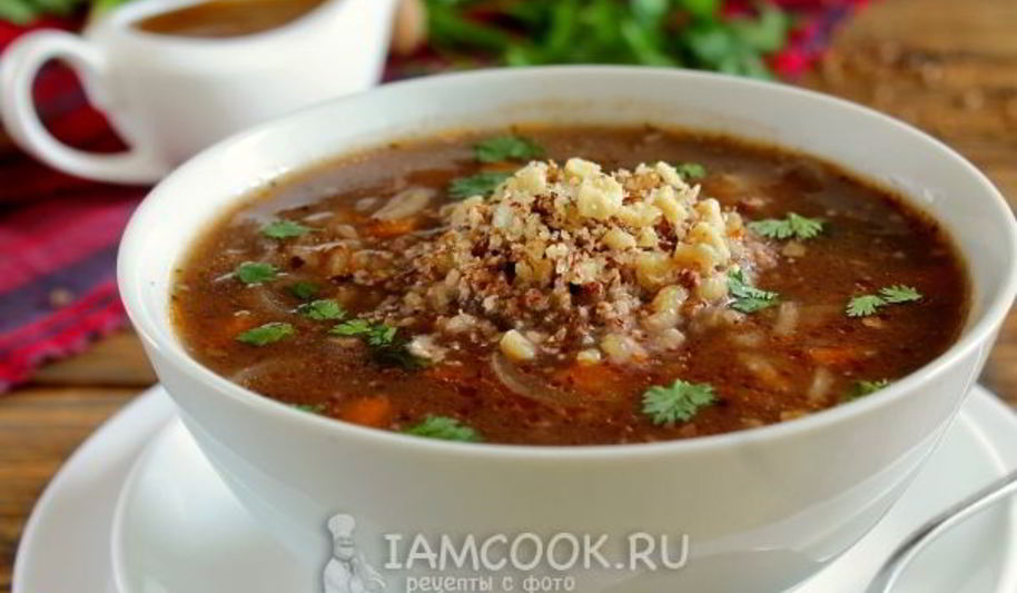 Рецепт постного супа харчо