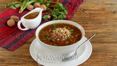 постный суп харчо