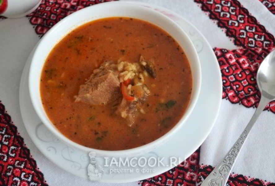 Суп Харчо из баранины