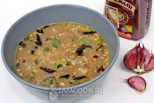 Суп Харчо из говядины в мультиварке