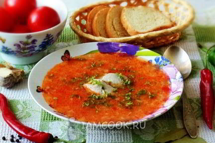 Суп Харчо с индейкой