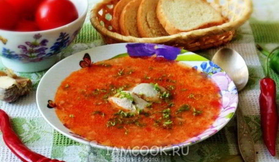 Рецепт супа харчо с индейкой