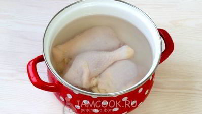 суп харчо с курицей и рисом