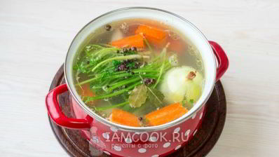 суп харчо с курицей и рисом