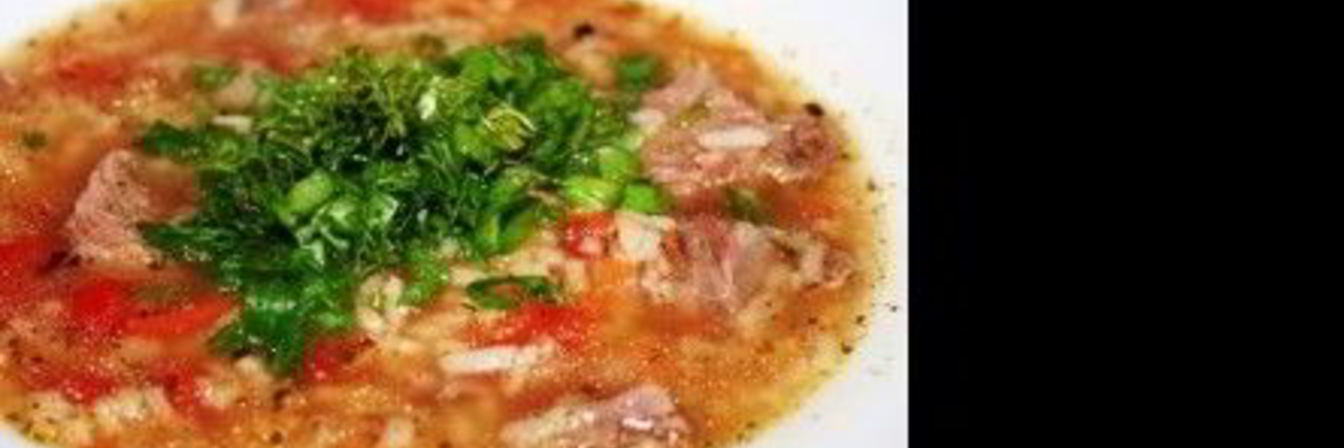 Суп харчо вегетарианский