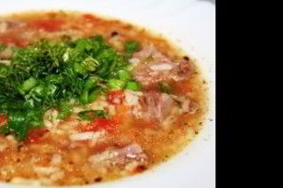 Суп харчо вегетарианский