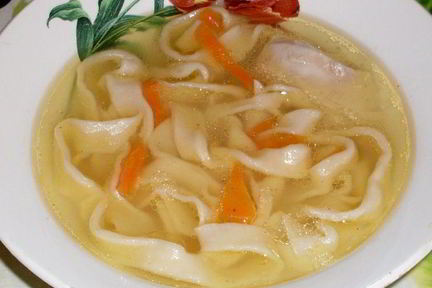 Суп-лапша куриная