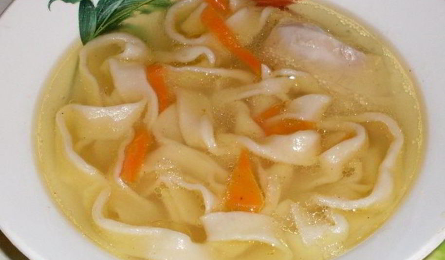 Рецепт супа-лапши куриная