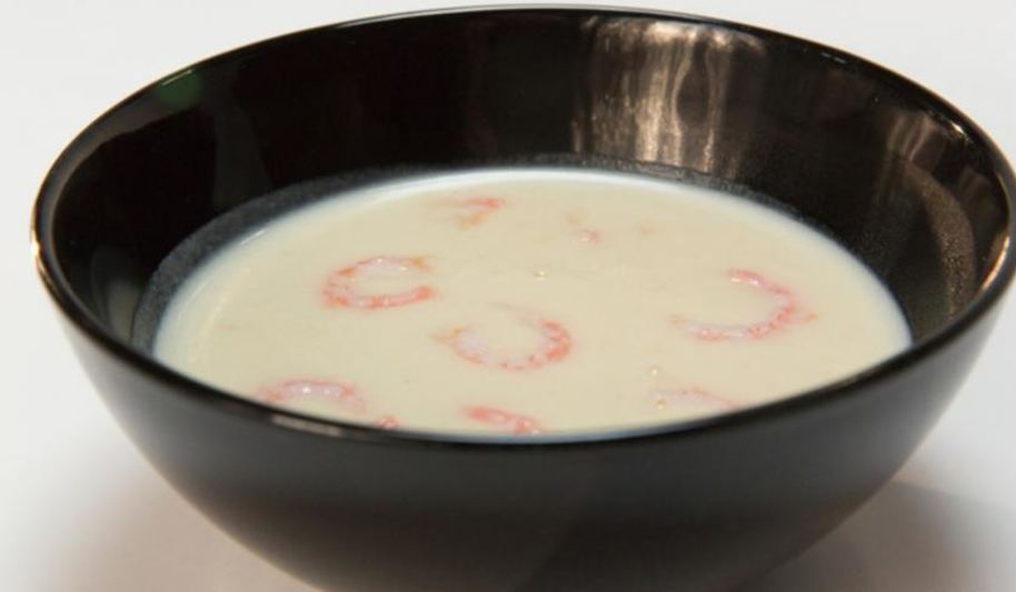 Рецепт фасолевого супа-пюре с креветками