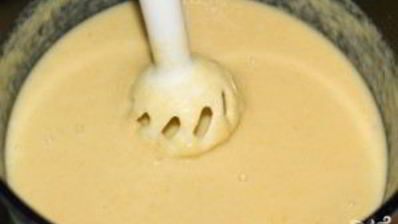 картофельный суп-пюре с гренками