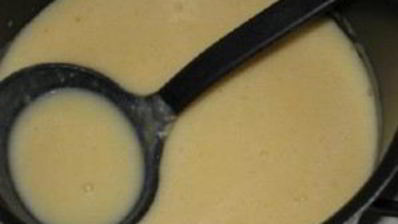 картофельный суп-пюре с сыром