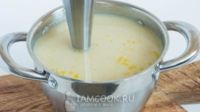 каталонский картофельный суп-пюре с бобами