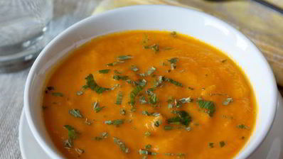 холодный морковный суп-пюре