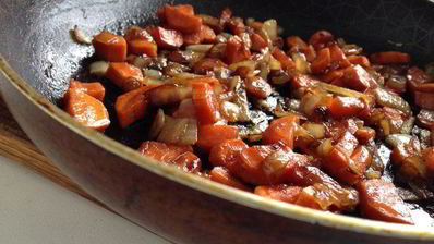 куриный суп-пюре с макаронами