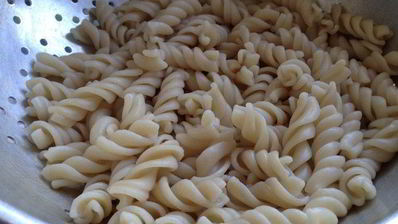 куриный суп-пюре с макаронами