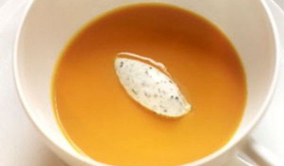 Рецепт морковного супа-пюре с ароматным муссом