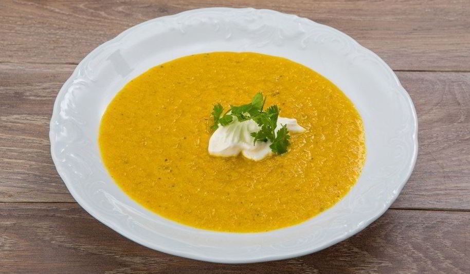 Рецепт морковного супа-пюре с кориандром