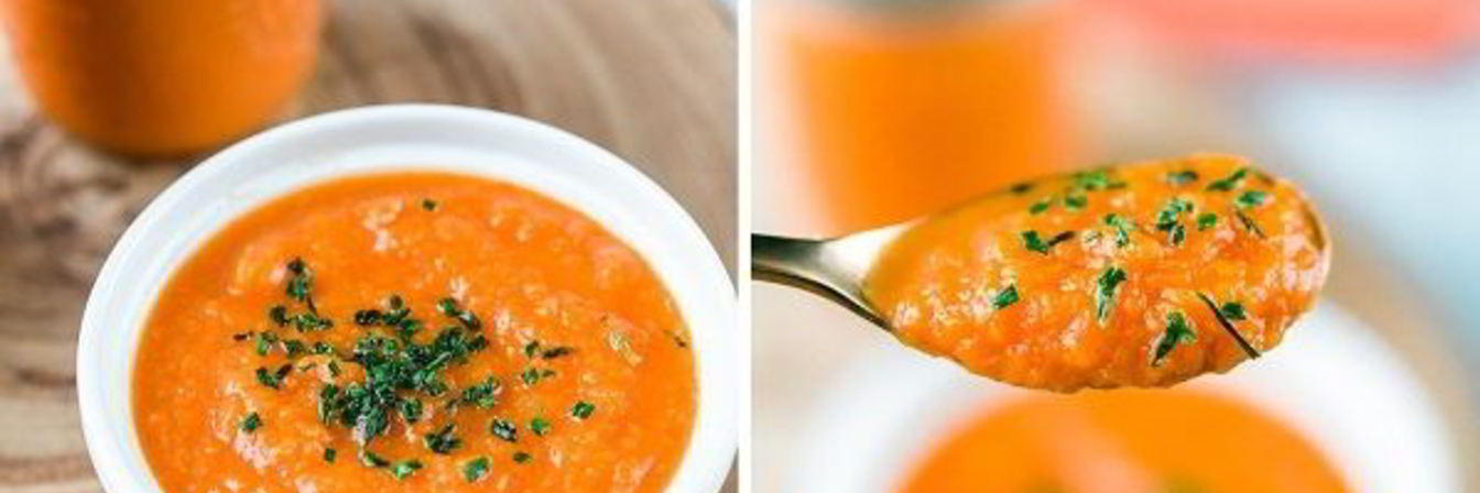 Морковный суп-пюре в мультиварке