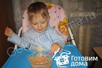 Овощной суп-пюре с манной крупой